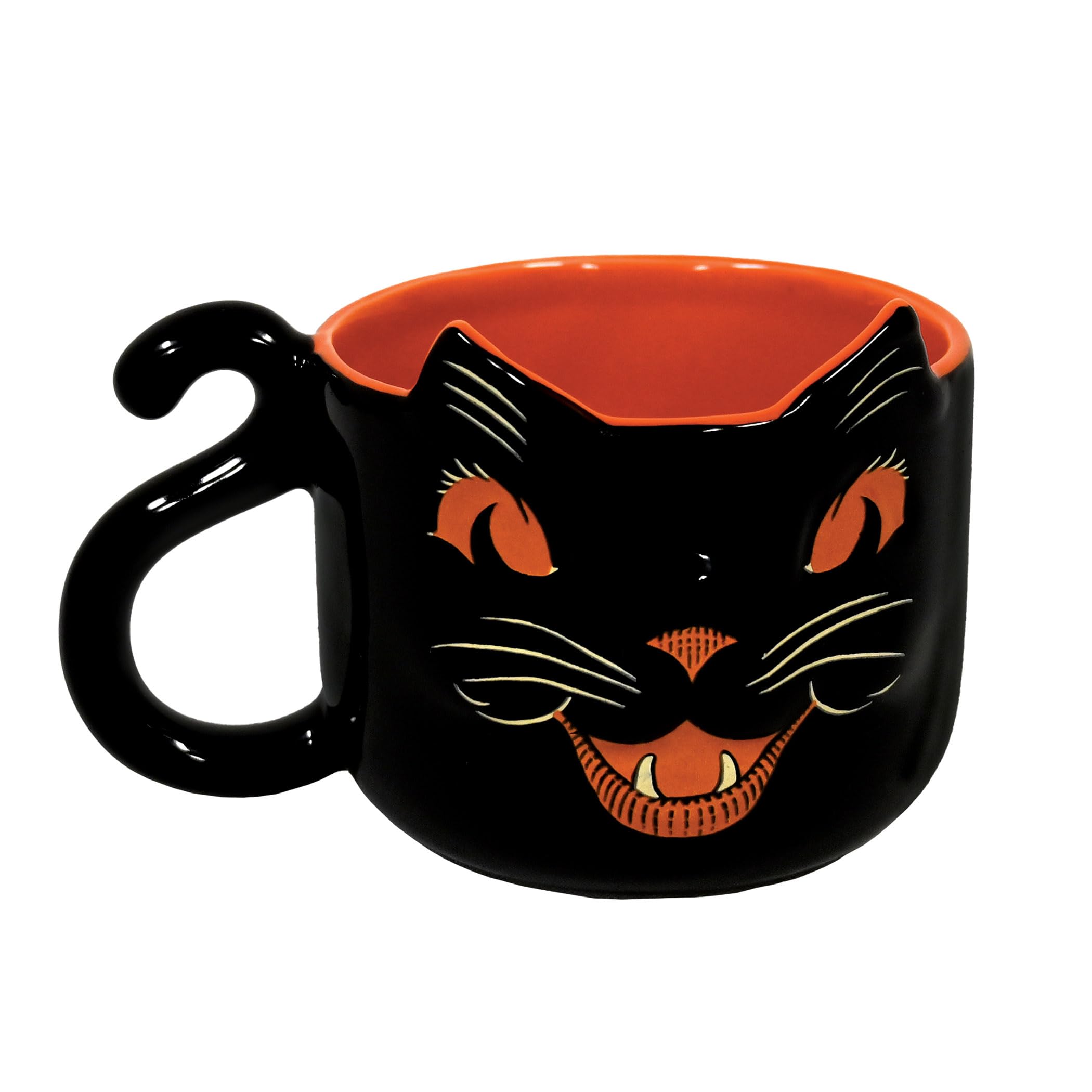 Beistle Black Cat Halloween Mug