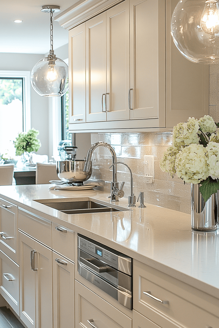 ivory kitchen cabinets