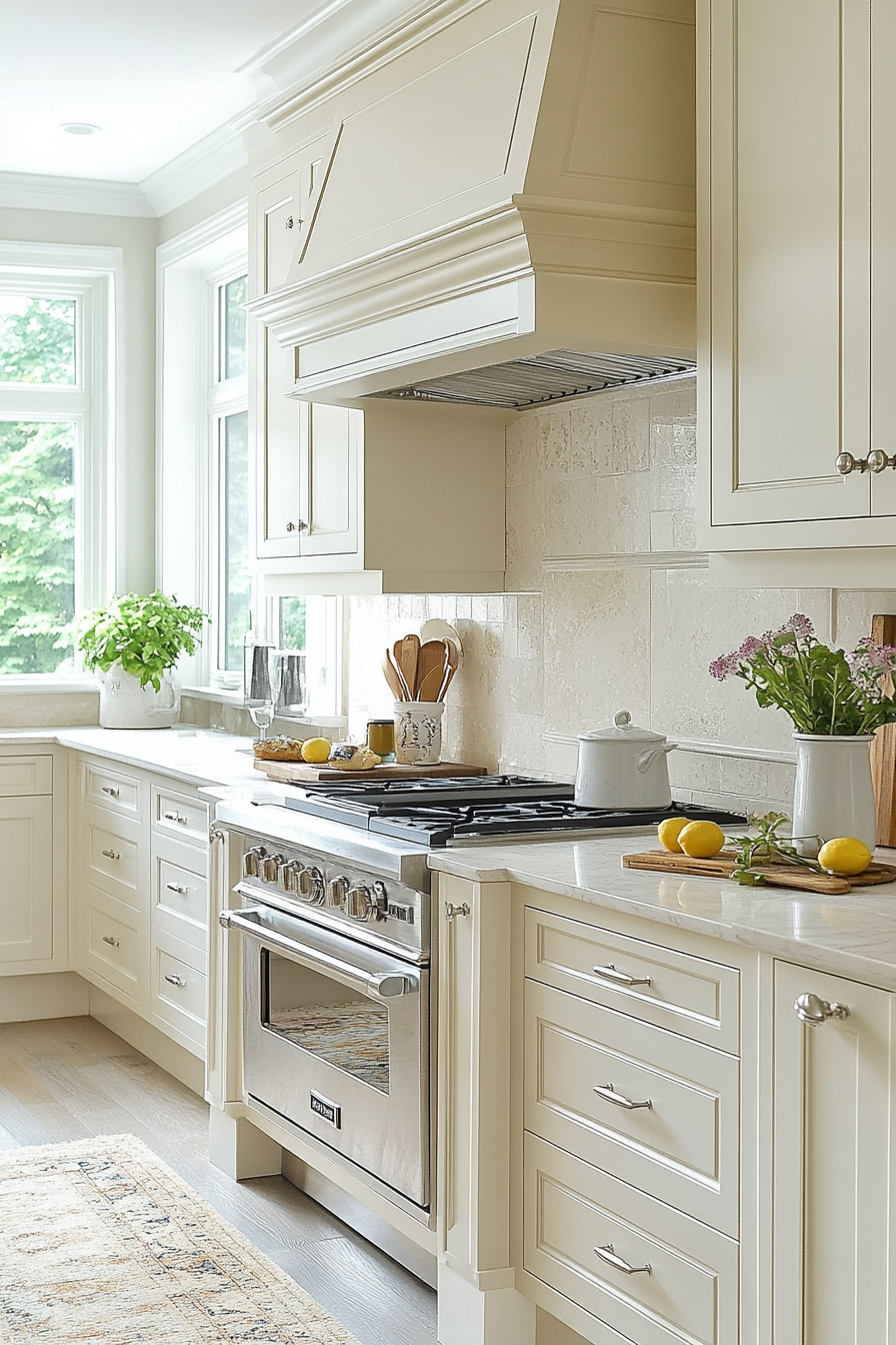 ivory kitchen cabinets