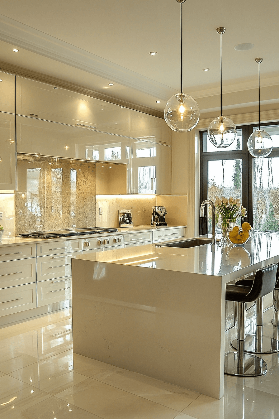 ivory kitchen cabinets