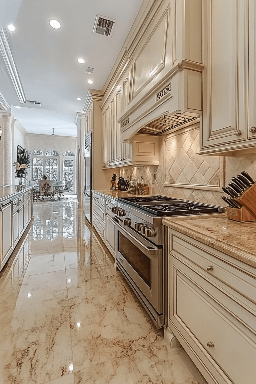 ivory kitchen cabinets