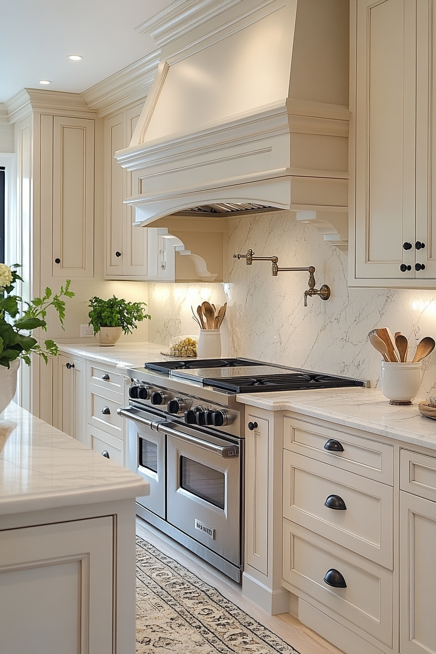 ivory kitchen cabinets