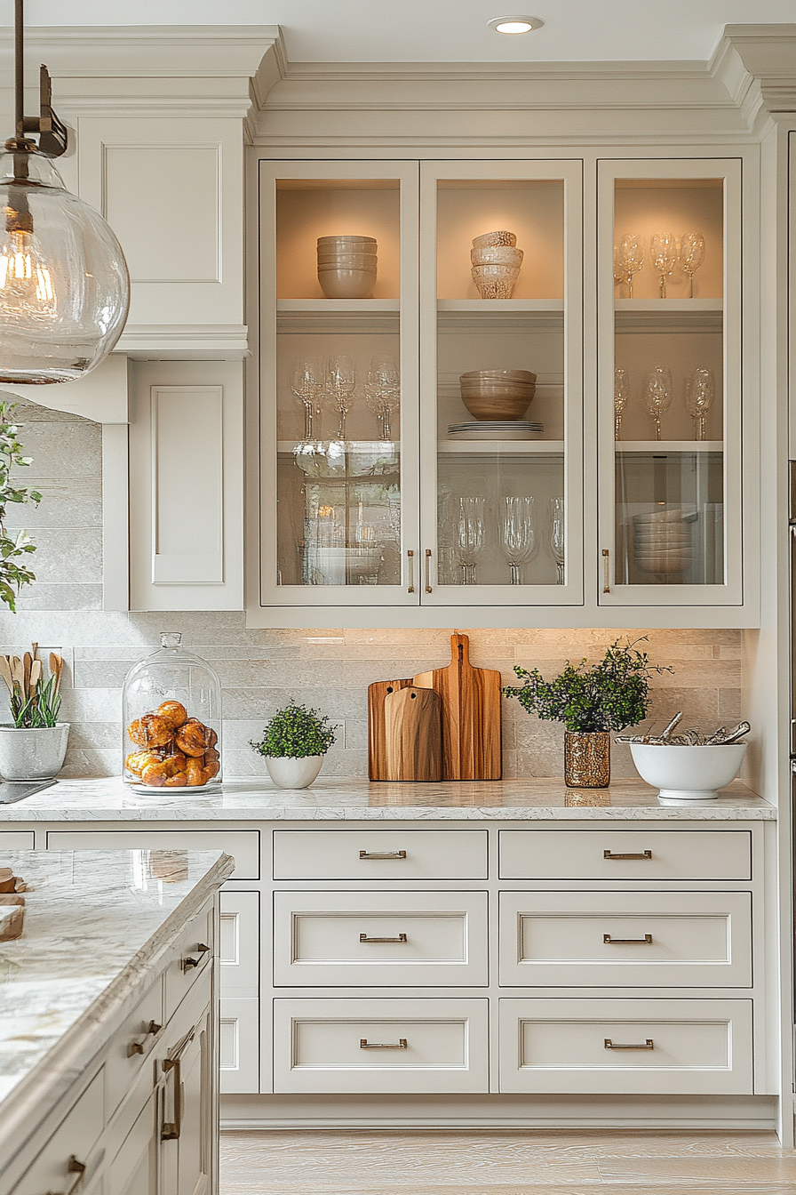 ivory kitchen cabinets