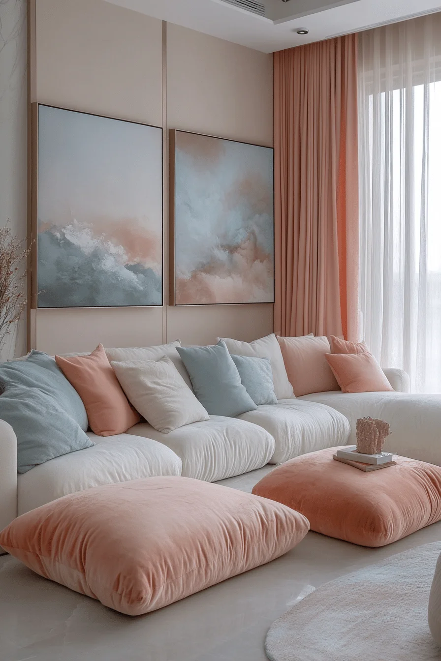 Minimalist contemporary living room ideas