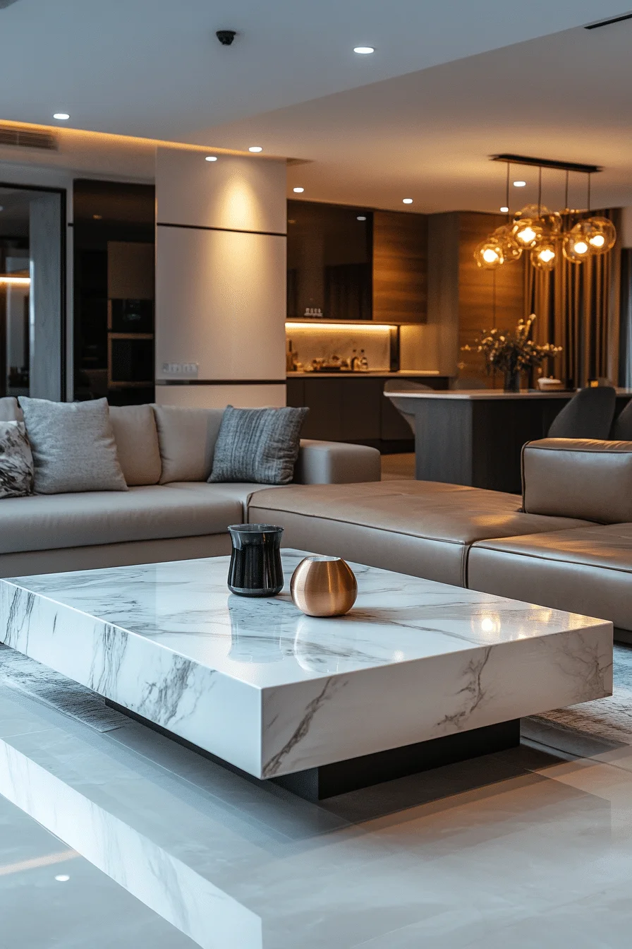 Minimalist contemporary living room ideas