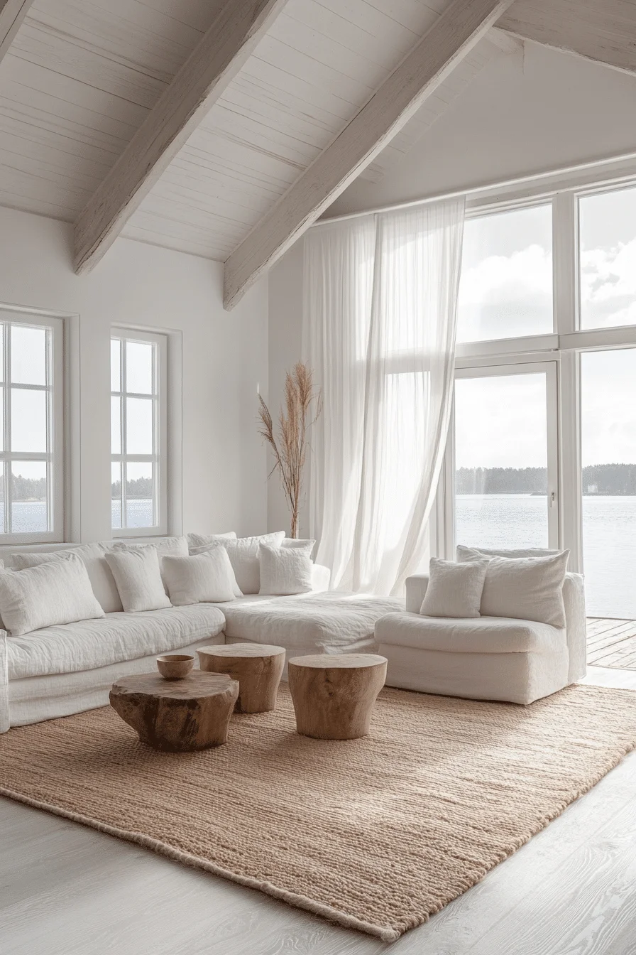 Minimalist contemporary living room ideas