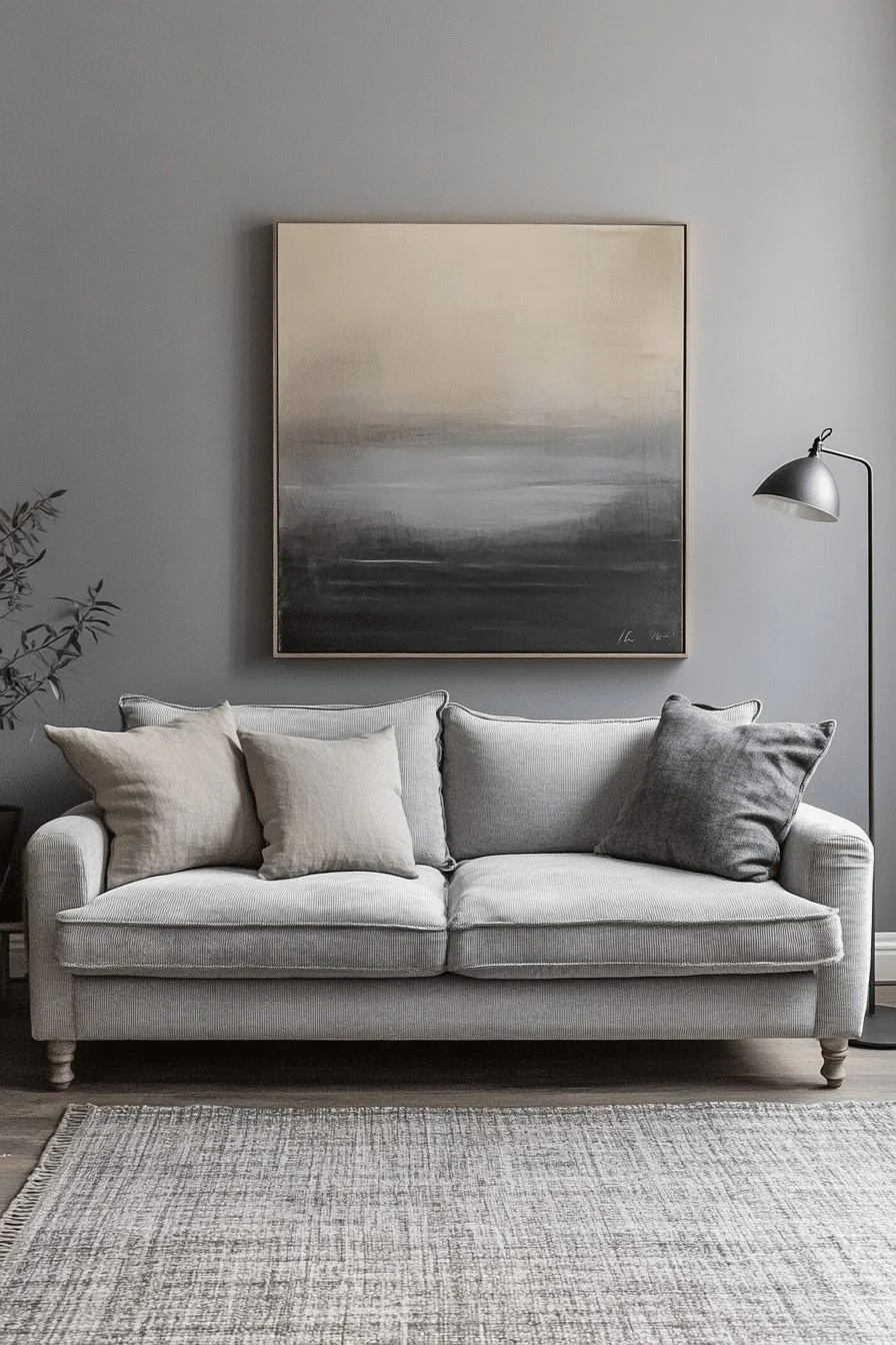 29 Chic Grey Minimalist Living Room Ideas 6 Grey Minimalist Living Room