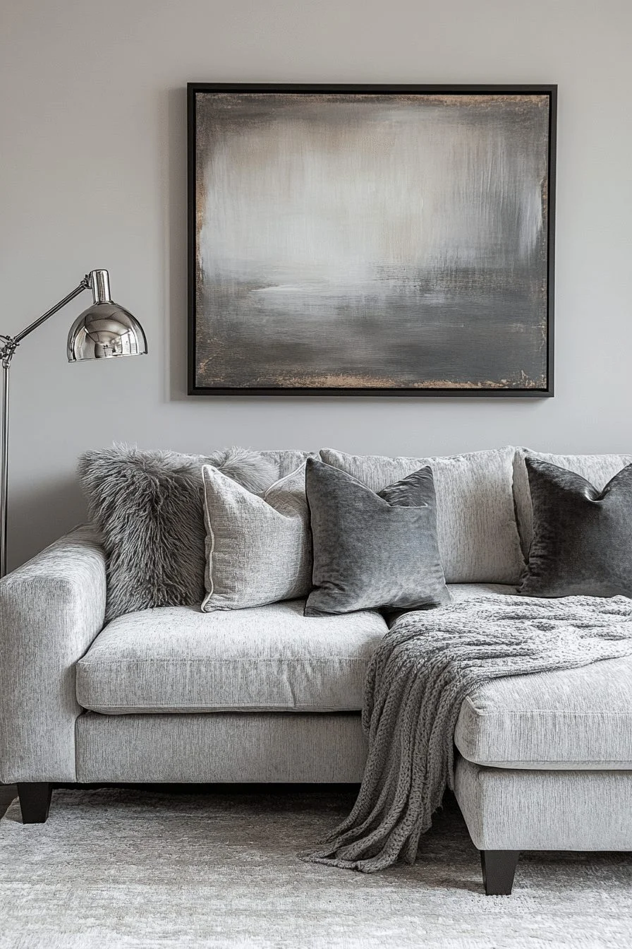 29 Chic Grey Minimalist Living Room Ideas 11 Grey Minimalist Living Room