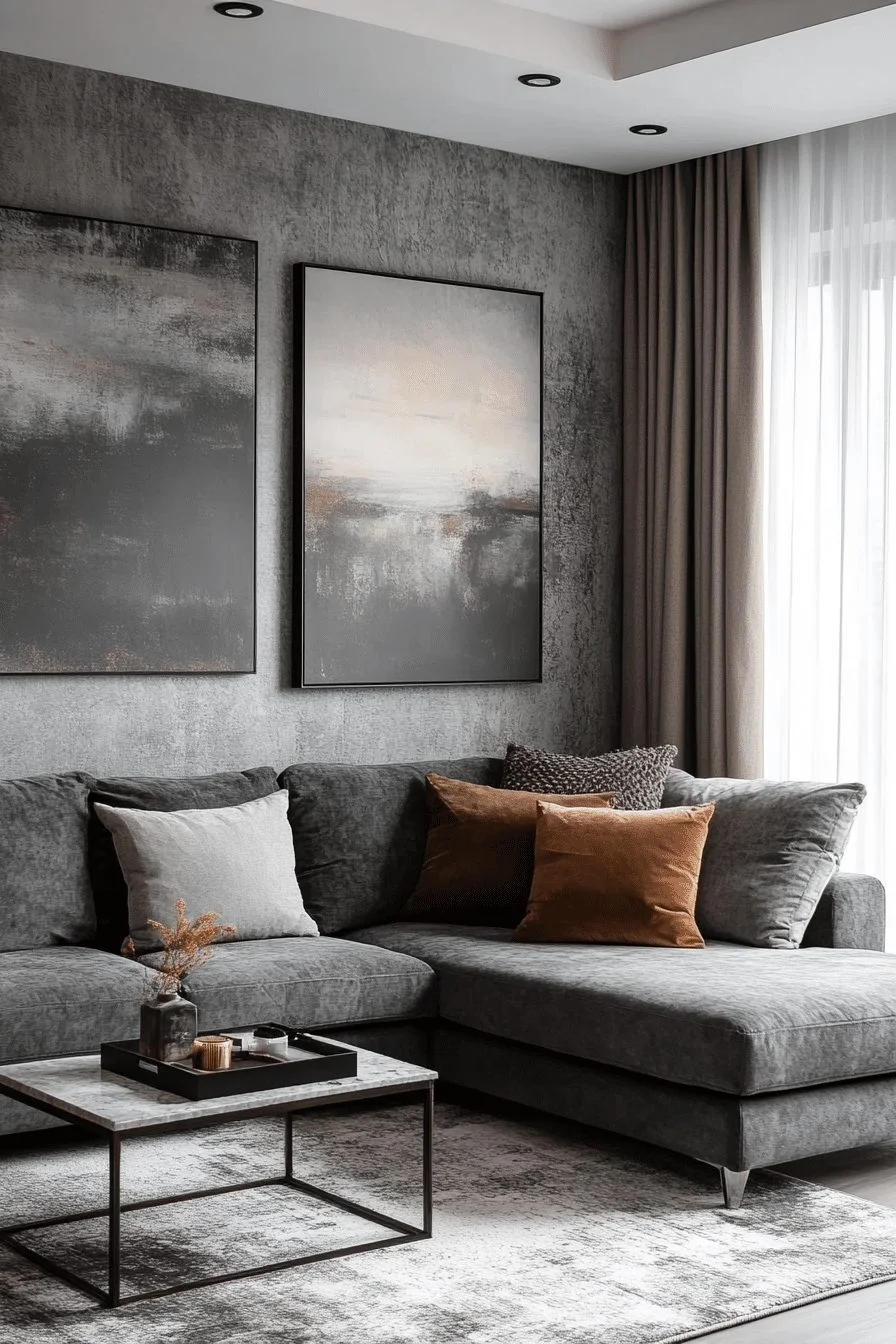 29 Chic Grey Minimalist Living Room Ideas 13 Grey Minimalist Living Room