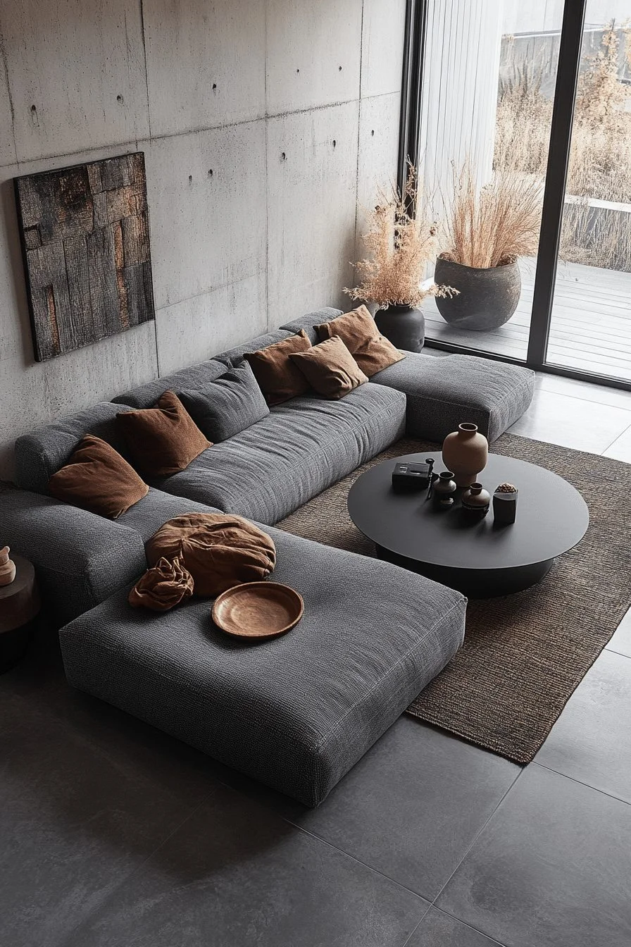 29 Chic Grey Minimalist Living Room Ideas 24 Grey Minimalist Living Room