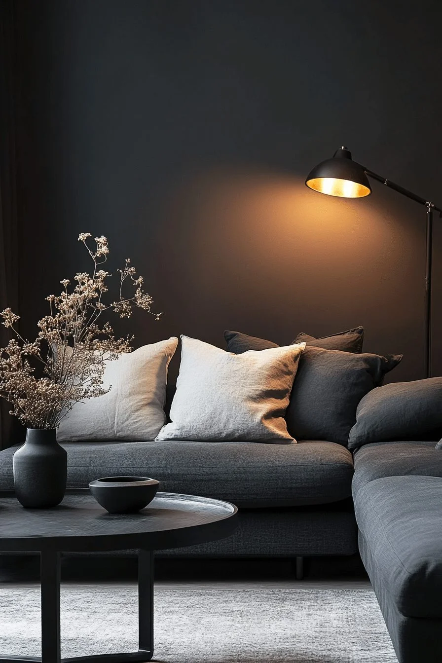 29 Chic Grey Minimalist Living Room Ideas 26 Grey Minimalist Living Room