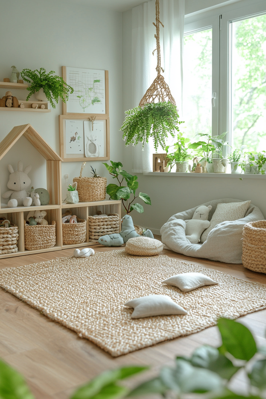 japandi kids room