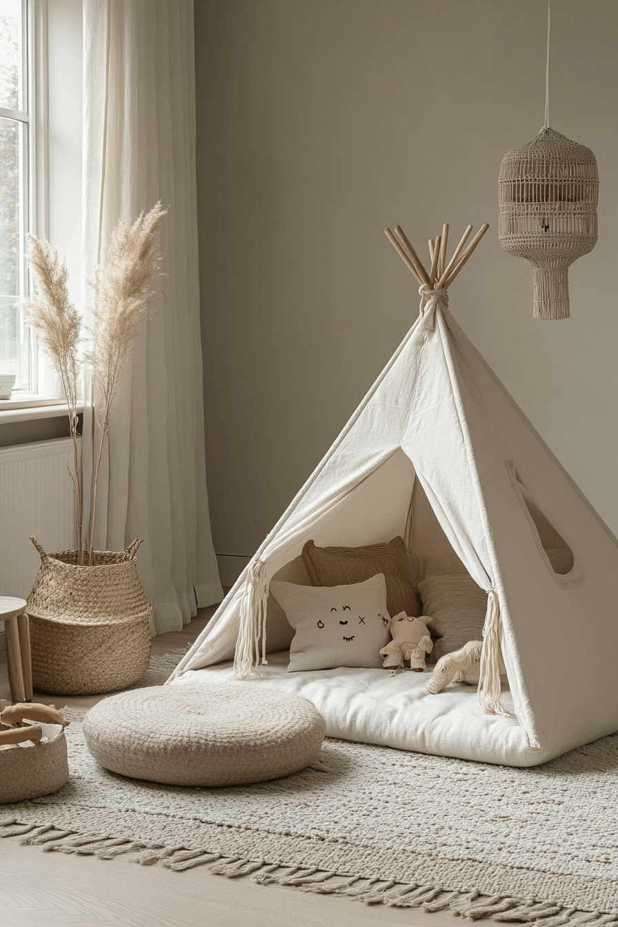 japandi kids room