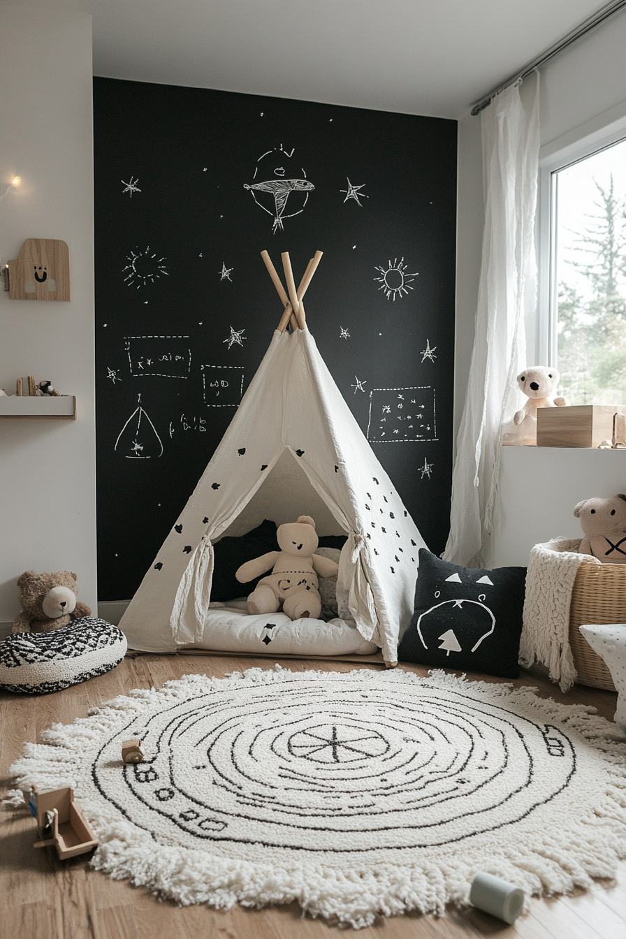 japandi kids room