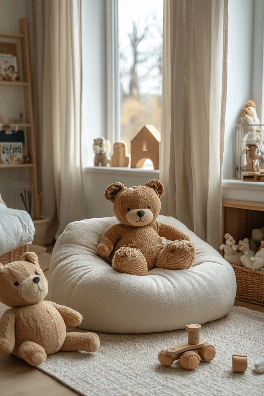 japandi kids room