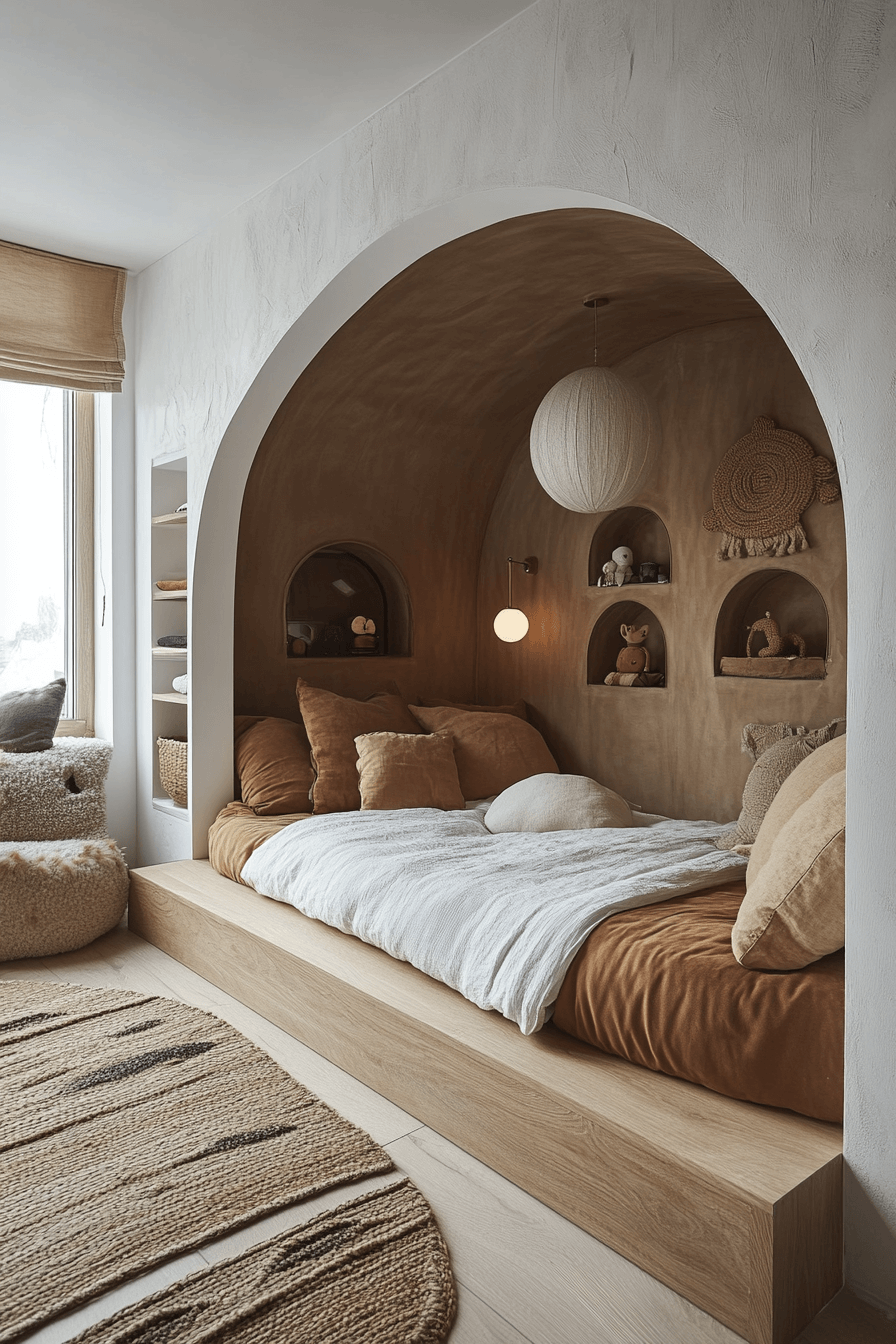 japandi kids room