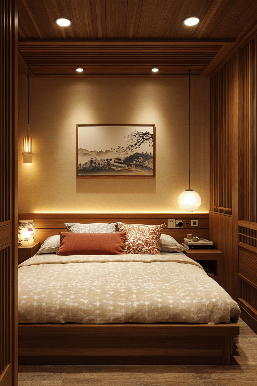 japandi small bedroom