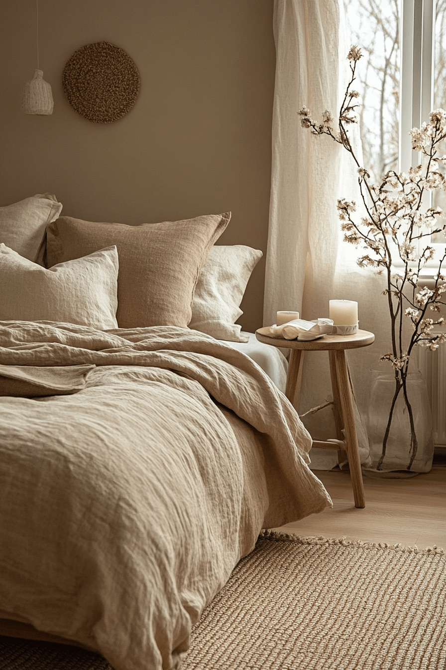 japandi small bedroom