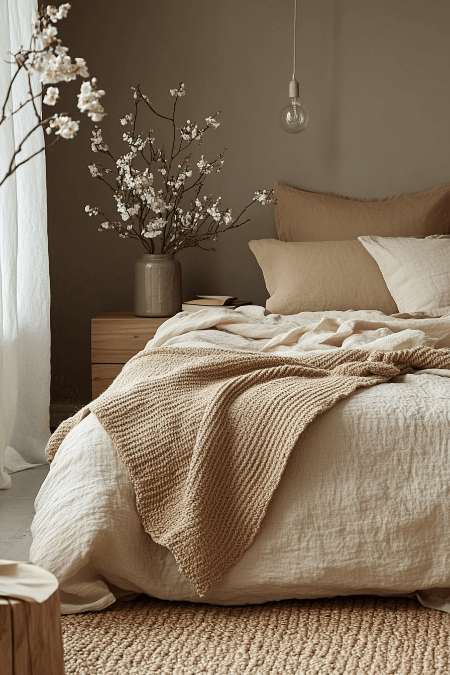 japandi small bedroom