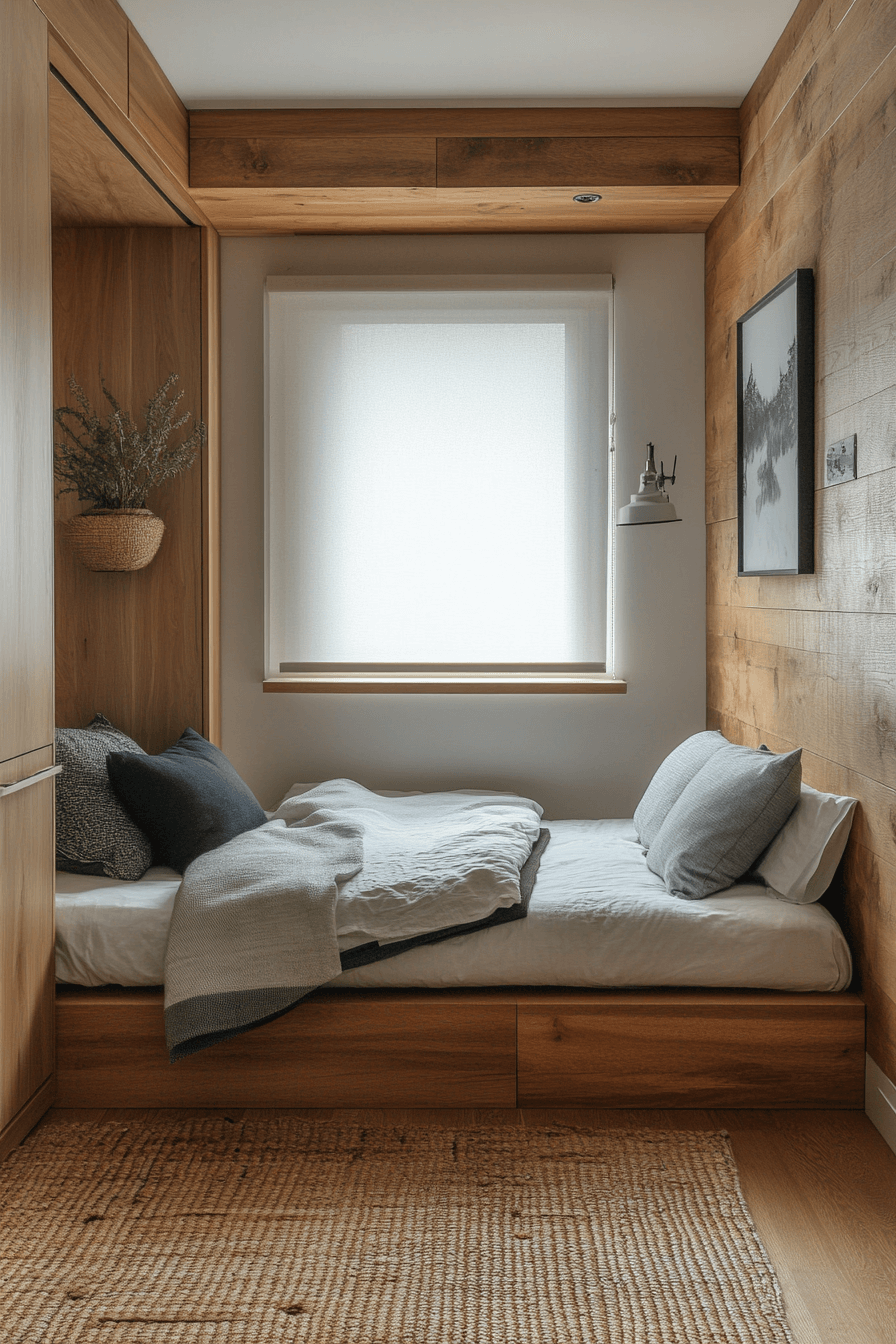 japandi small bedroom