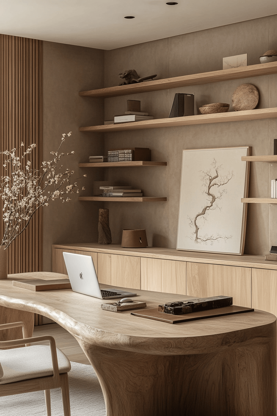japandi home office