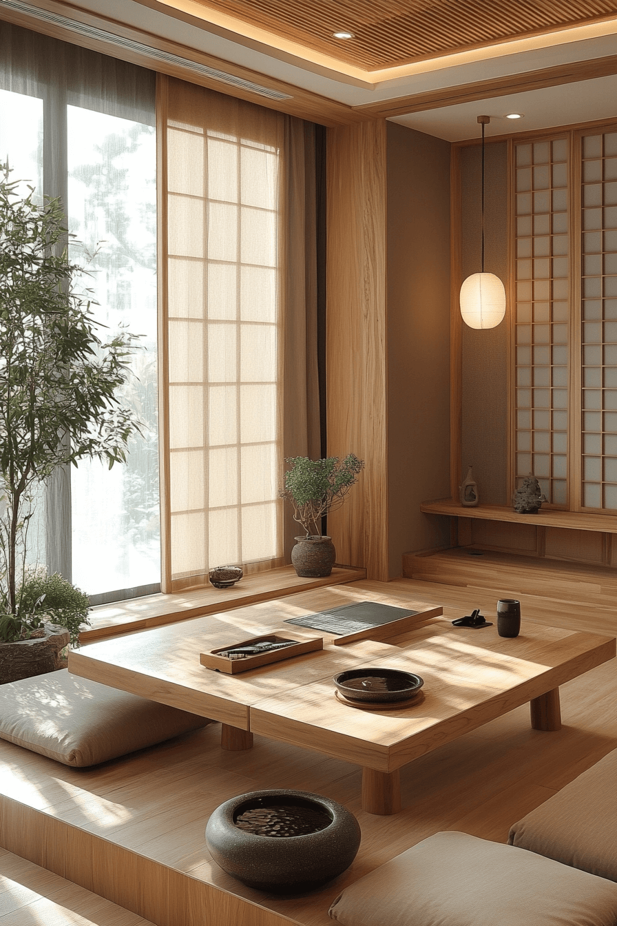 japandi home office
