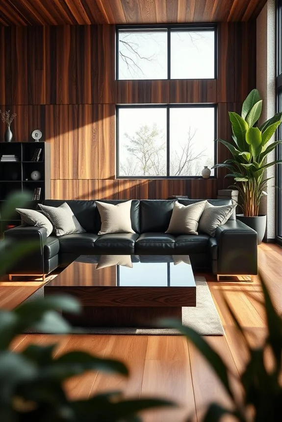 timeless black wood elegance