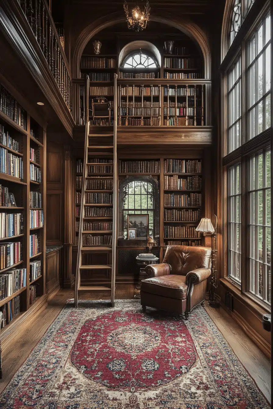 library with classic ladder feature