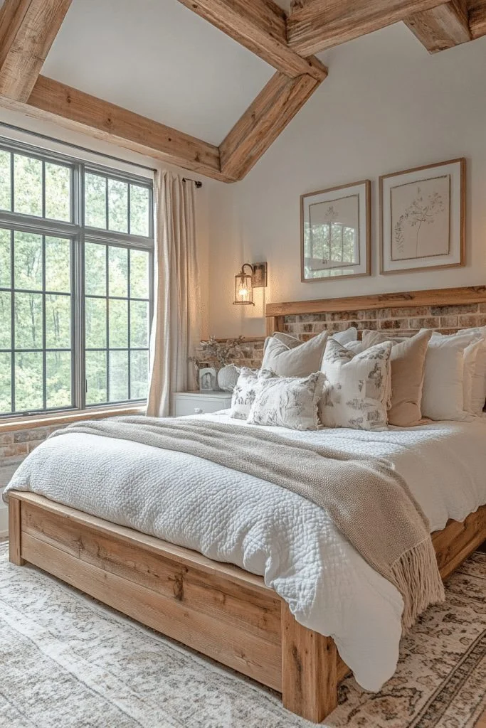 Modern Farmhouse Bedroom Inspirations