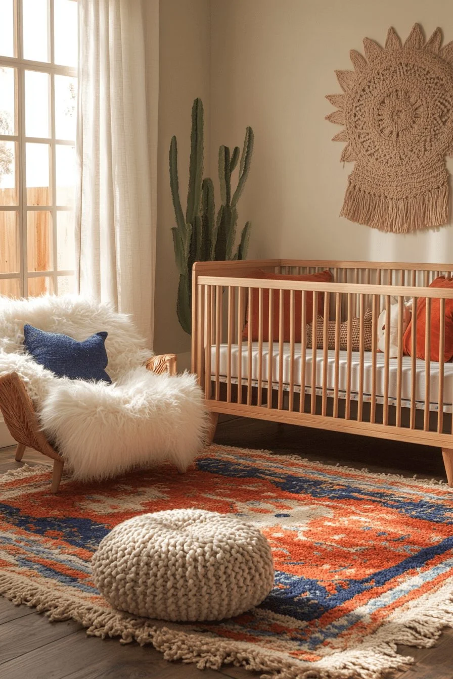 Boho Modern Nursery