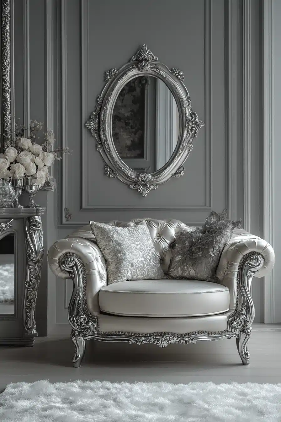 modern victorian living room