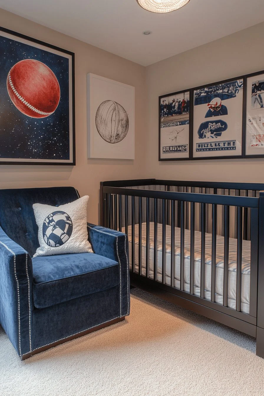 Contemporary Sports Nursery