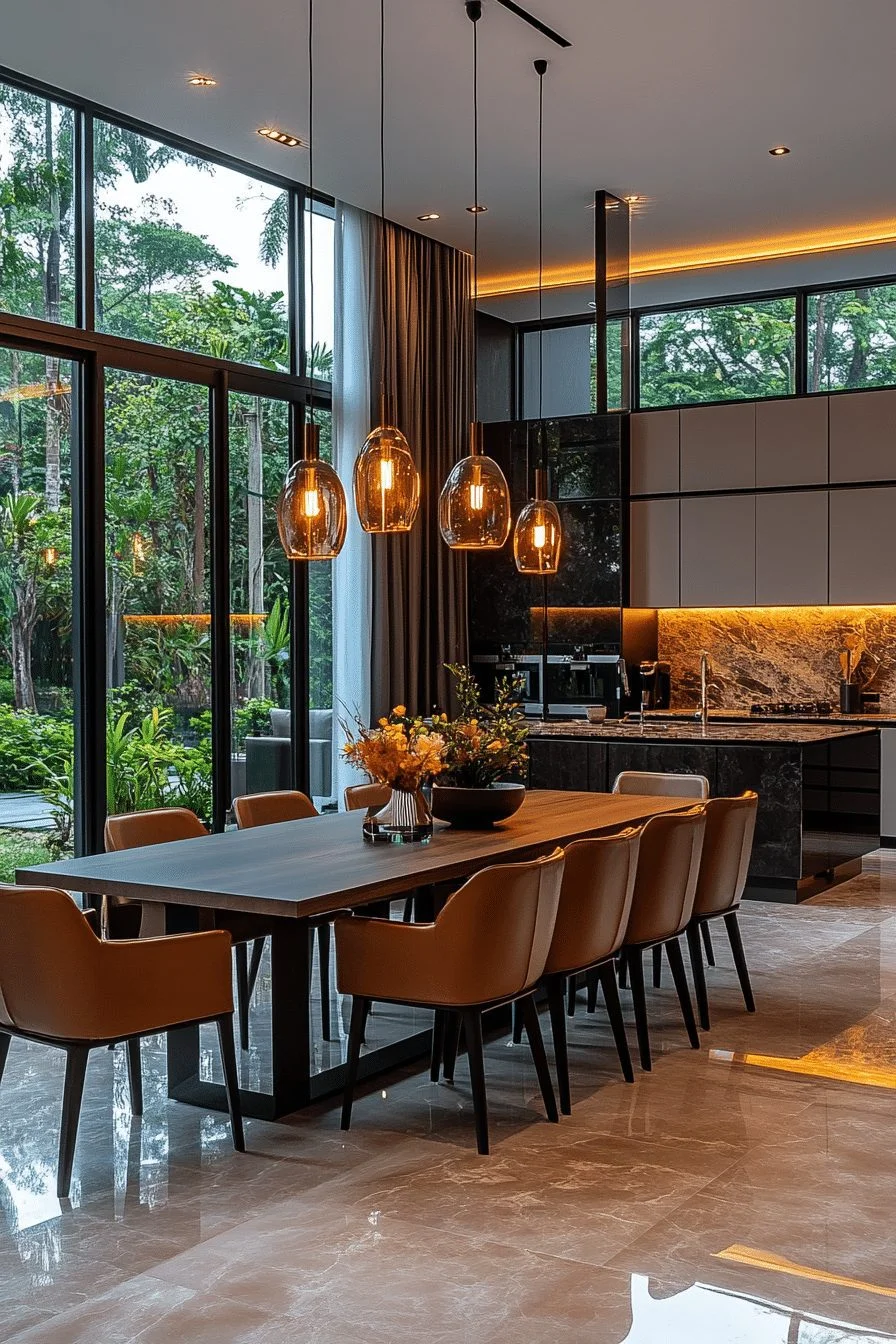 Flowing Open-Plan Dining