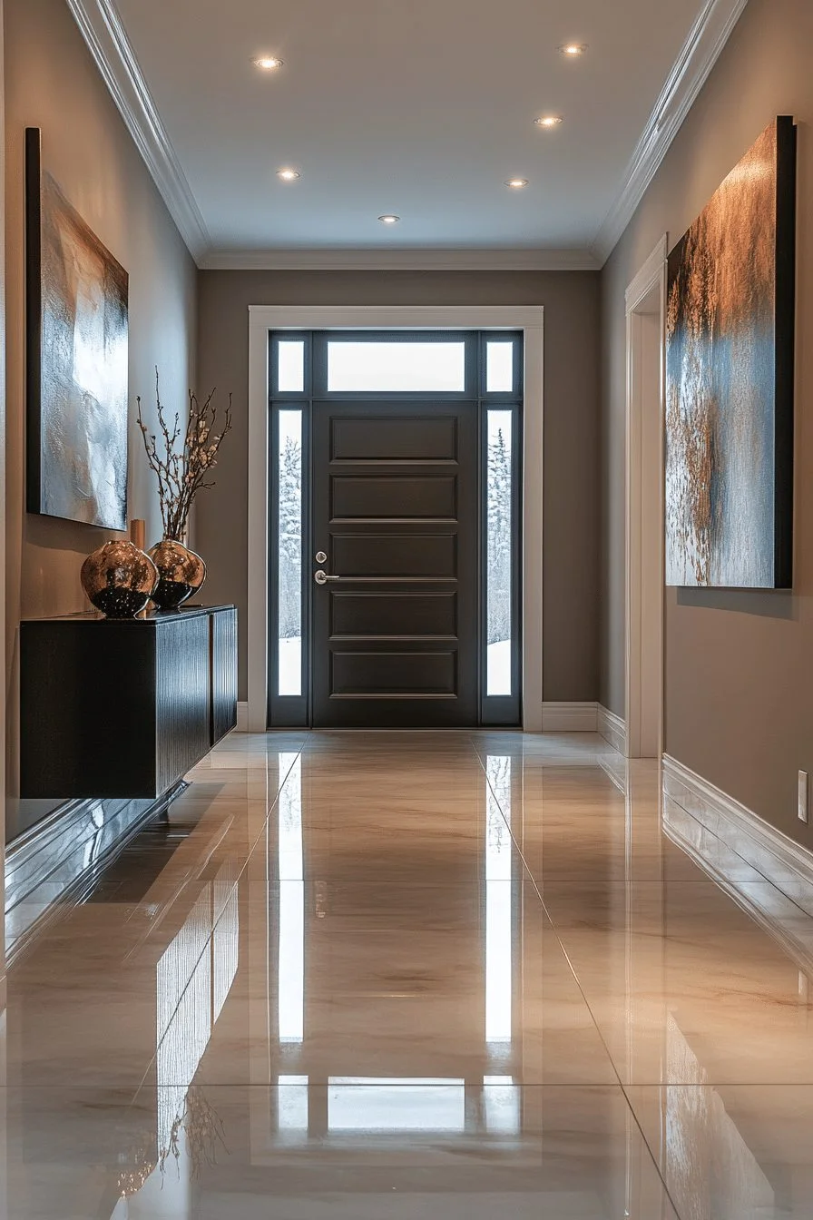 Streamlined Contemporary Entry