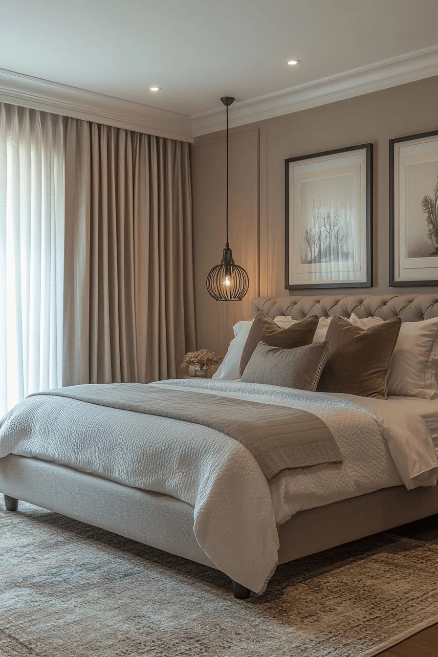 Refined Contemporary Guest Room