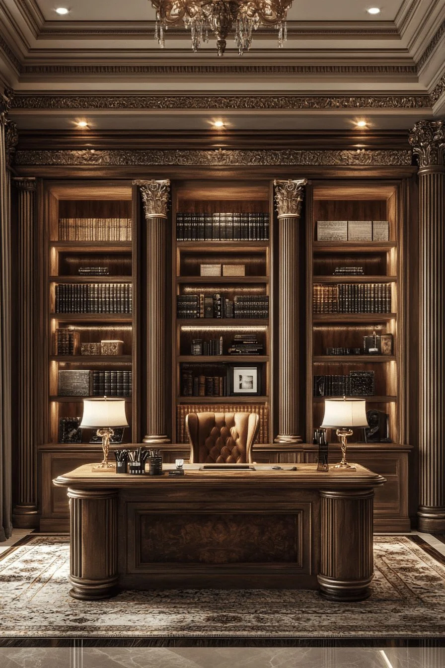 Neoclassical Contemporary Office