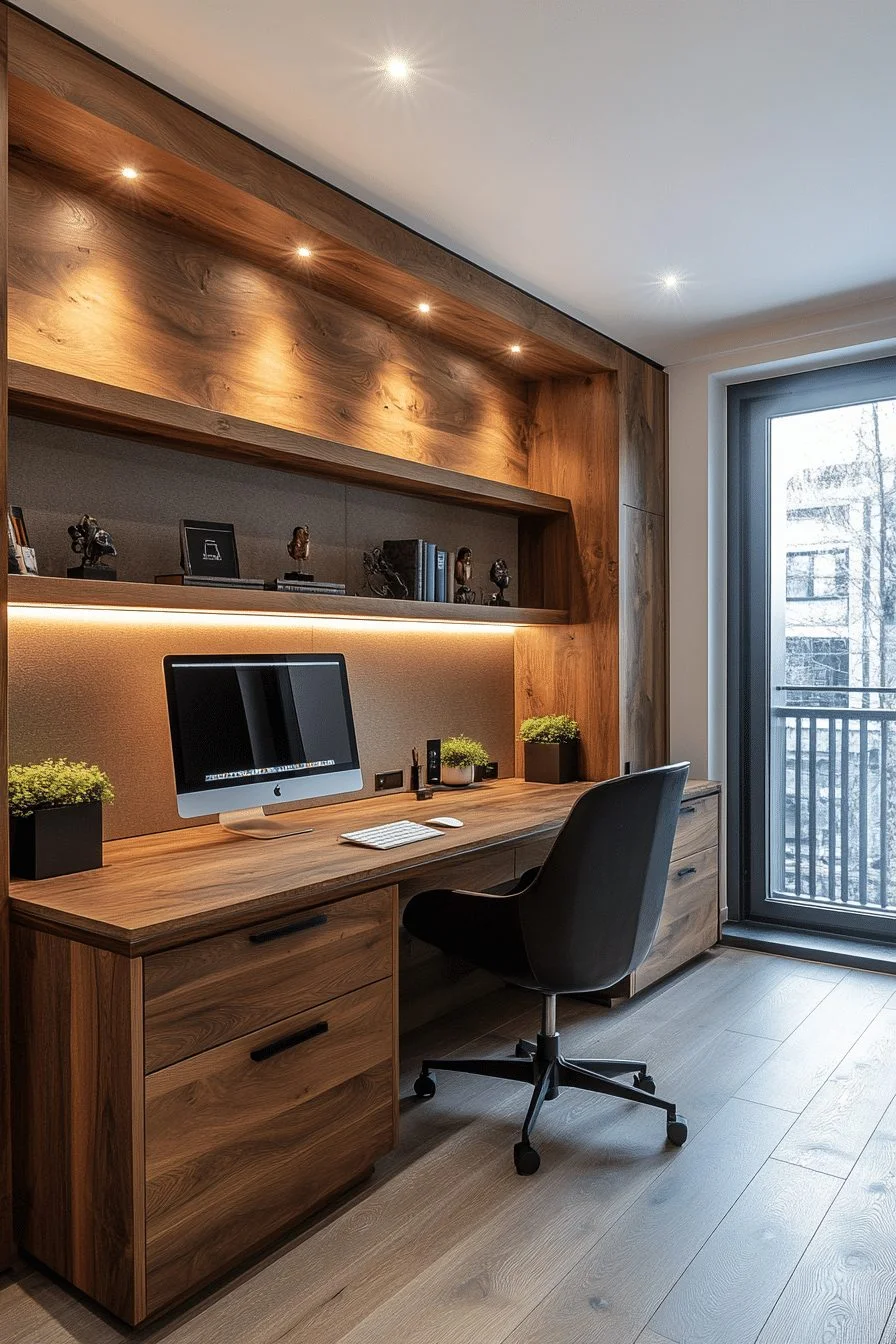 Tech-Savvy Home Office