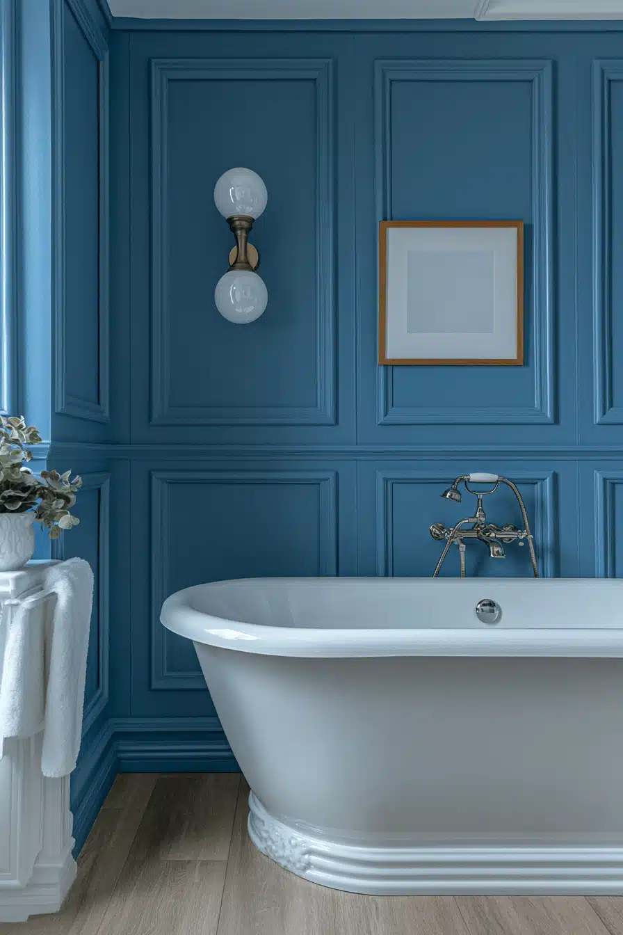 coastal blue escape bathroom