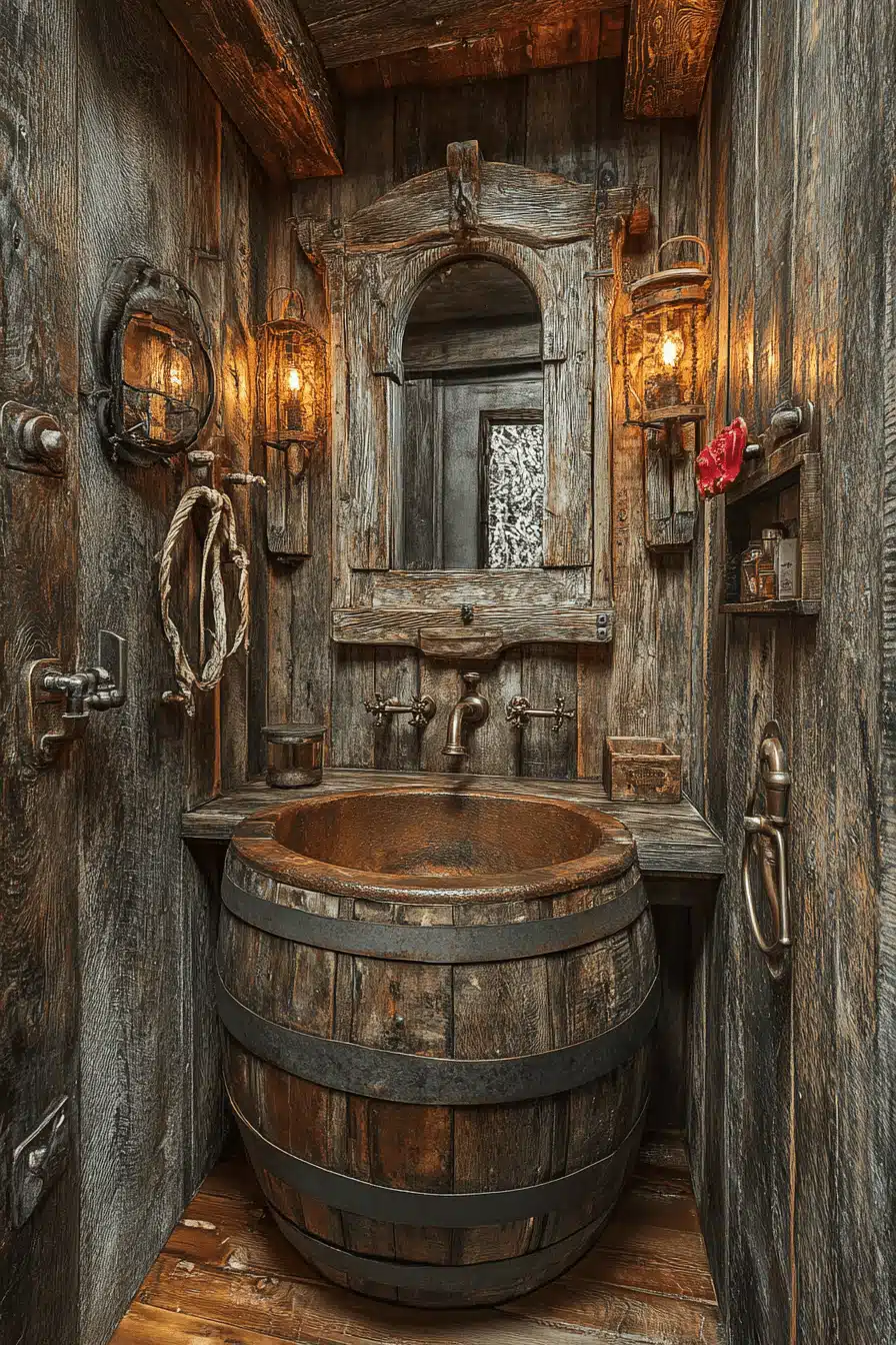 sunken ship theme coastal sink