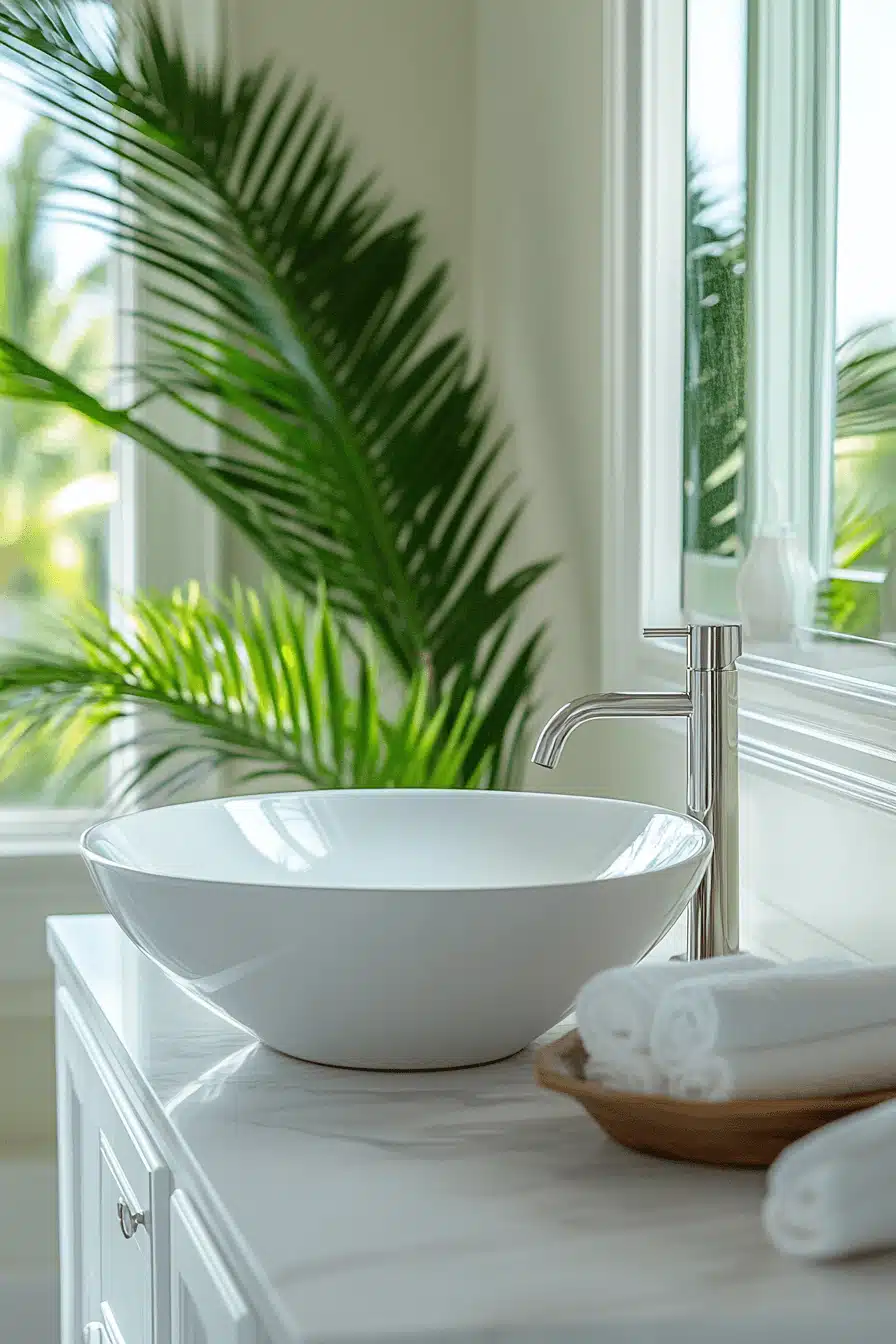 seaside resort coastal bathroom