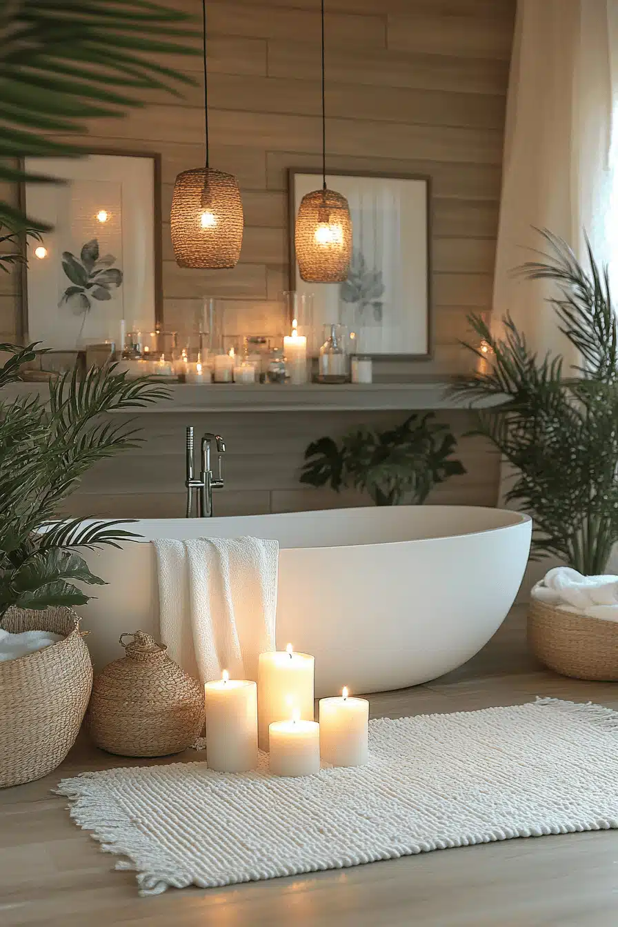 coastal haven style bathroom