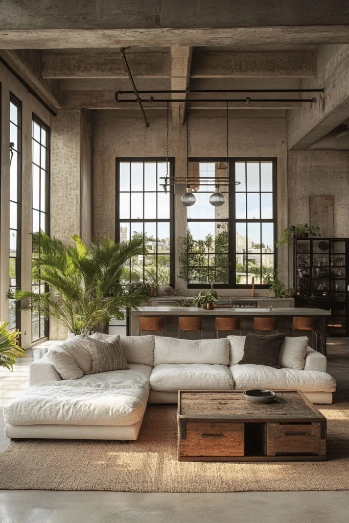 29 Brutalist Interior Design Ideas for a Bold Architectural Statement 10 Loft Living with Concrete