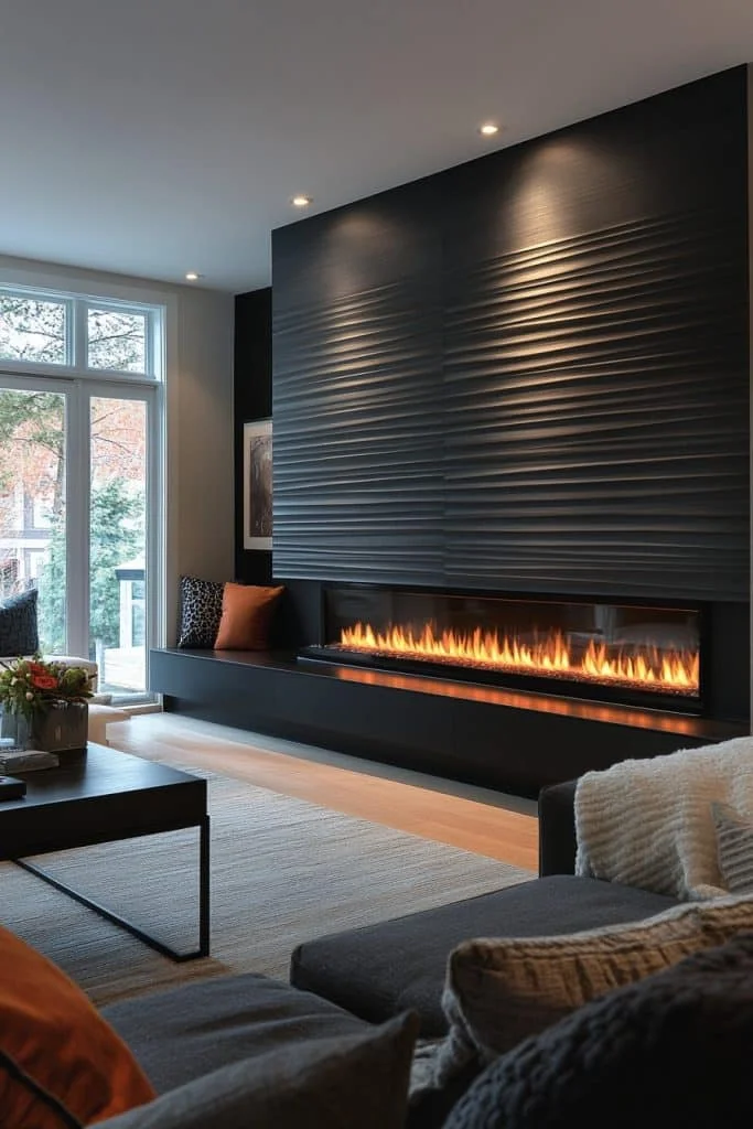 Horizontal Ventless Gas Fireplace