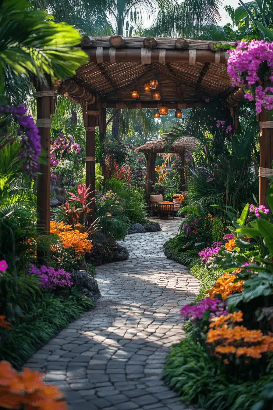 Tropical Garden Decor