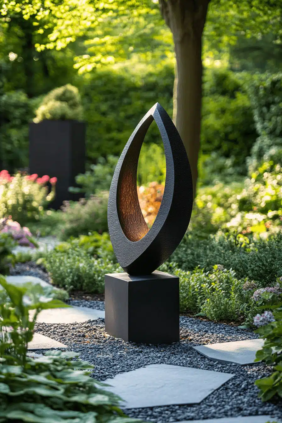 Sculptural Garden Art