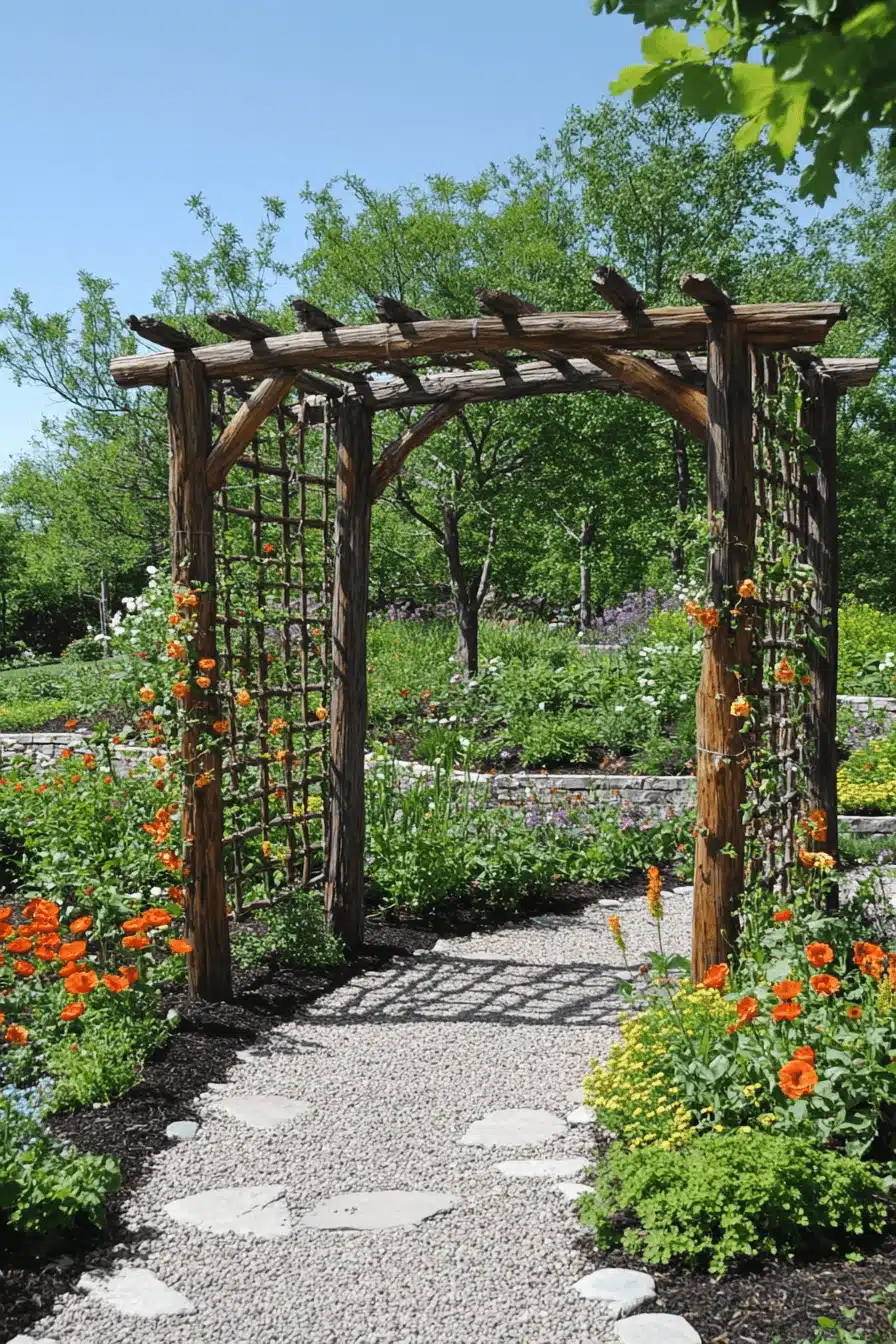 Artistic Garden Supports