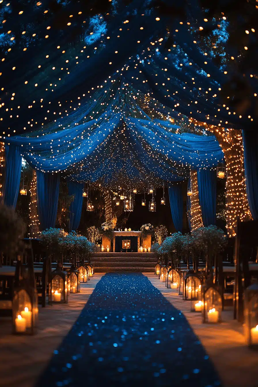 whimsical garden wedding