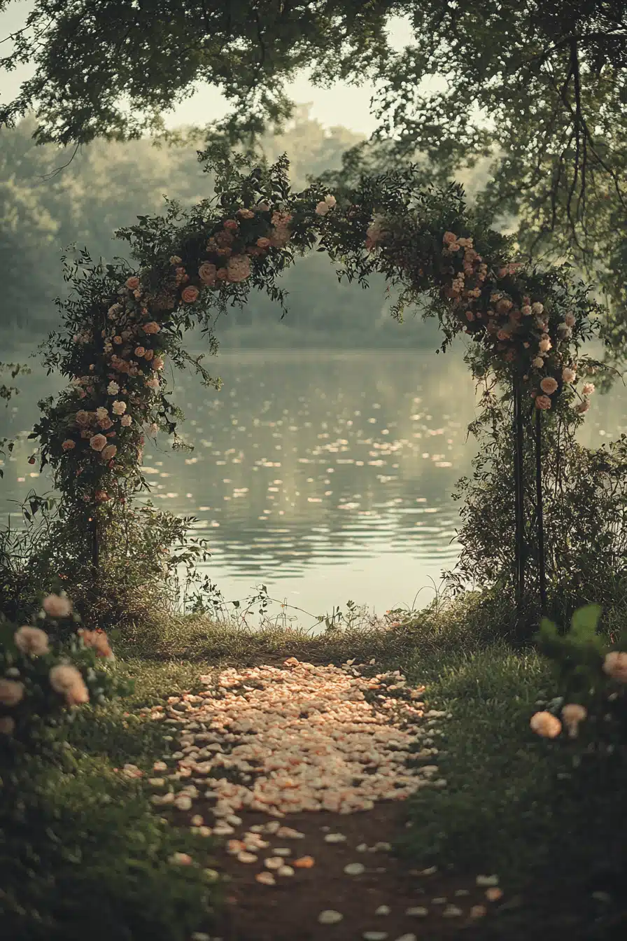 whimsical garden wedding