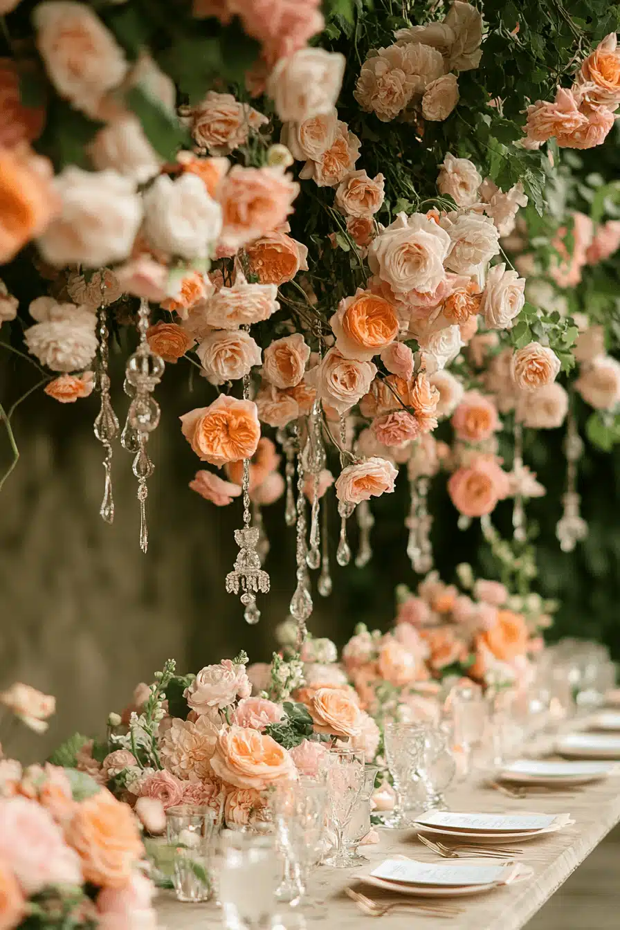 whimsical garden wedding