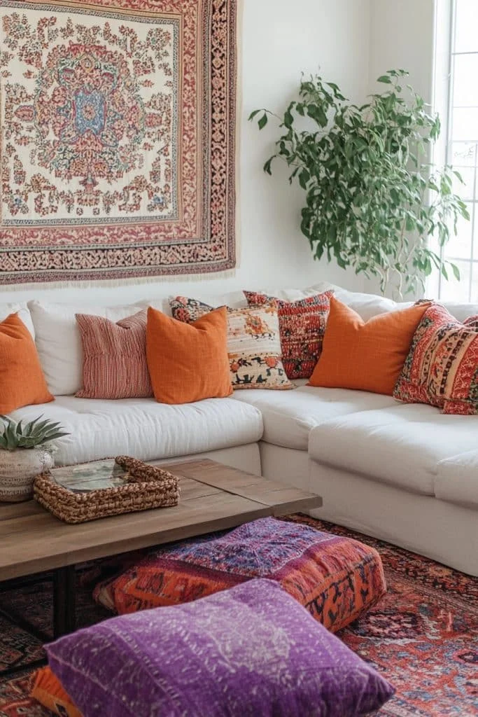 Boho-Preppy Lounge